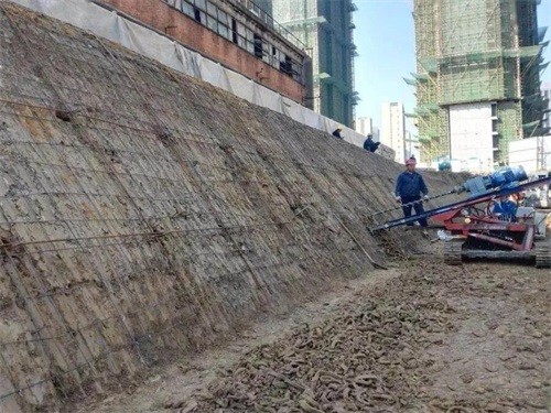 眉县建筑边坡支护